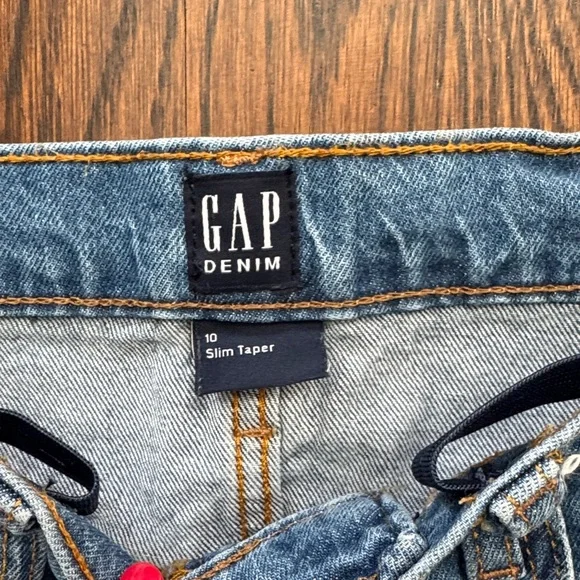 🎈🎈GAP BOYS Straight Blue Jeans - Picture 2 of 7